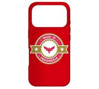 "Made in Indonesia" Logo with Red Garuda Case for iPhone 17 Pro