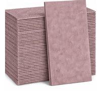 Made in Italy Linen-Feel Disposable Guest Towels - Premium Airlaid Cloth-Like Bathroom Napkins, Soft & Absorbent Luxury Hand Towels, Elegant Dinner Napkins for Parties