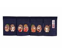 Made in Japan Noren Curtain Tapestry Sevens Owl