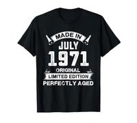 Made In July 1971 54th Birthday Tee For 54 Years Old T-Shirt