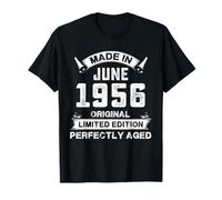 Made In June 1956 69th Birthday Tee For 69 Years Old T-Shirt