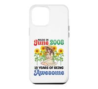 Made In June 2008 Happy Birthday 18 Years Of Being Awesome Case for iPhone 12 Pro Max