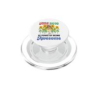 Made In June 2016 Happy Birthday 10 Years Of Being Awesome PopSockets PopGrip for MagSafe