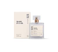 MADE IN LAB No. 121 Perfume for Women, Elegant Eau de Parfum for Women, feminine, intense, long-lasting fragrance | Fragrance notes: Fruity, Floral | 100 ml