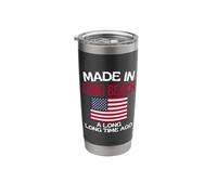 Made in Long Beach A Long Time Ago Funny Long Beach Stainless Steel Insulated Tumbler