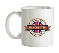 Made in Manchester 100% Authentic - 10oz - Ceramic Mug for Coffee/Tea