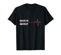 Made In Meerut India City Of Birth Hometown T-Shirt