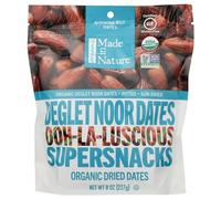 Made in Nature Organic Dried Deglet Noor Dates - Pitted & Sundried - 227g