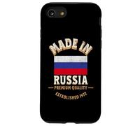 Made In Russia 1972 Premium Quality Russian Flag Case for iPhone SE (2020) / 7 / 8