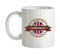 Made in Sheffield 100% Authentic - 10oz - Ceramic Mug for Coffee/Tea
