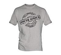 Made In South Africa - Mens T-Shirt Top, Size Large, Colour Fizzy Grey