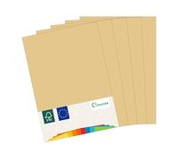 Made in the EU 50 Sheets Coloured Paper Caramel A4 80 g/m² CS Paper - Printer Paper, Copier Paper, Universal Paper for Printing, Crafts & Folding in DIN A4 Format. Paper for Home & Office Supplies