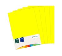Made in the EU 50 Sheets Coloured Paper Neon Yellow A4 80 g/m² CS Paper - Printer Paper, Copier Paper, Universal Paper for Printing, Crafts & Folding in DIN A4 Format. Paper for Home & Office Supplies