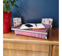 Made in the Mill Luxury Bichon Tweed Lap Tray With Bean Bag - Including mat