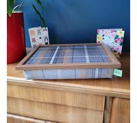 Made in the Mill Luxury Corgi Tweed Lap Tray With Bean Bag - Including mat
