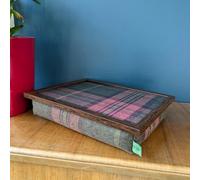 Made in the Mill Luxury Harrier Tweed Lap Tray With Bean Bag - Including mat