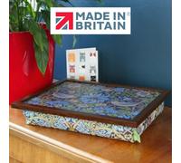 Made in the Mill Luxury Strawberry Thief Lap Tray With Bean Bag - Including mat