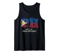 Made in the Philippines PH Vintage Flag Pride Heritage Pinoy Tank Top