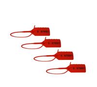 Made in The UK, Easy-Breaking Anti Tamper Fire Extinguisher Seals - Securely Seal and Indicates Usage with Low Break Strength - Security Tags- for
