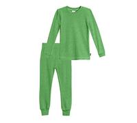 Made in USA Boys Thermal Cotton Underwear Set Long Soft Breathable Base Layer, SPD Sensory, Elf W/ Baby Blue Stitch, 14