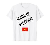 Made in Vietnam with Flag Funny T-Shirt