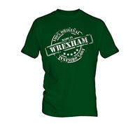 Made In Wrexham - Mens T-Shirt Top, Size X-Large, Colour Wine Gum