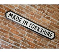 Made In Yorkshire Indoor Old Fashioned London Street Sign Leeds Sheffield