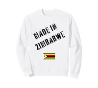 Made In Zimbabwe with Flag Funny Sweatshirt