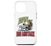 Made It Out Of Bed Big Mistake Turtle Case for iPhone 12 Pro Max