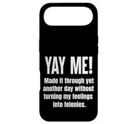 Made It Through Another Day Without Turning Feelings Into... Case for iPhone Air