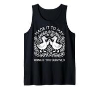 Made IT to May HONK IF You Survived Funny Ducks Tank Top