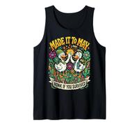 Made IT to May HONK IF You Survived Funny Tank Top