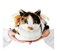 Made-Made MAD-Up Cat Toiletry Bag with Drawstring and Sabet Cleats Funny Design with Kitten, Travel Bag Organizer, Sancat, Se référer au descriptif, Refer to description