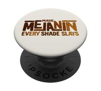 Made Melanin Black History Juneteenth Vintage PopSockets Adhesive PopGrip