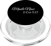 Made New 2 Corinthians 5:17 Christian Faith Scripture PopSockets PopGrip for MagSafe