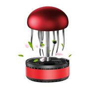 Made Of Automotive Air Fresheners - Jellyfish Shape Rotating Diffuser | Solar Energy Car Scent | Business Travel Long Road Trip Urban Driving Camping Gear | Interior Decoration