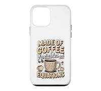 Made of Coffee Variables and Equations Algebra Case for iPhone 12 mini