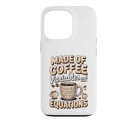 Made of Coffee Variables and Equations Algebra Case for iPhone 13 Pro