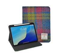 Made of Harris Tweed Fabric Case for iPad Air 11 Inch 2025/2024,iPad Air 5th/4th Gen 10.9 Inch Case,iPad Pro 11 Inch 4th/3rd/2nd/1st Gen,with Pencil Holder,Multi-Angles Stand,Auto Wake/Sleep (#2)