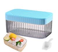 Made of ice bowls, ice trays and silicone, you can make it easy. Leave at least 6 hours in the fridge to meet your daily needs - with container | Multifunction