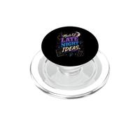 Made Of Late Night Ideas Creative Design PopSockets PopGrip for MagSafe
