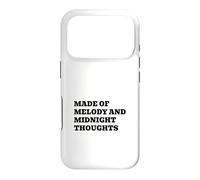 Made of Melody and Midnight Thoughts Case for iPhone 17 Pro