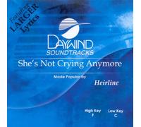 Made Popular By: Heirline - She's Not Crying Anymore [Accompaniment/Performance Track]