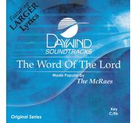Made Popular By: McRaes - Word Of The Lord [Accompaniment/Performance Track]