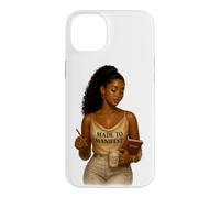 made to manifest black woman positive self help & love Case for iPhone 14 Plus