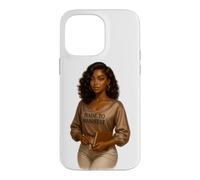 made to manifest black woman positive self help & love Case for iPhone 14 Pro Max