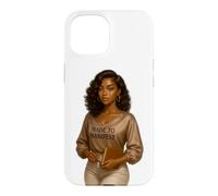made to manifest black woman positive self help & love Case for iPhone 15