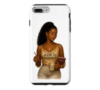 made to manifest black woman positive self help & love Case for iPhone 7 Plus/8 Plus