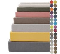 Made to Measure Bench Cushions, Custom Bench Cushions, with Non-Slip Bottom Bay Window Seat Cushion, Multiple Fabric & Color, Removable Cover (Cross Pattern Fabric)