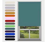 Made to Measure Blackout Roller Blind - Teal / 20 - 160 cm / 211 - 240 cm / 240cm width x 160cm Drop